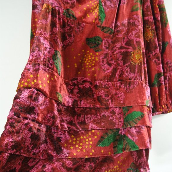 FARM Rio Red Floral Mini Dress - Picture 8 of 11